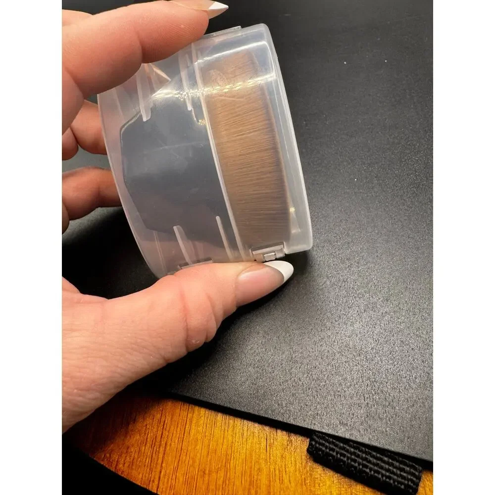 NWT Flat Foundation Brush In Clear Case